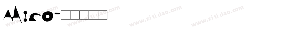 Miro字体转换