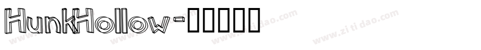 HunkHollow字体转换