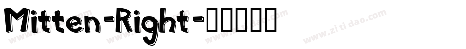 Mitten-Right字体转换