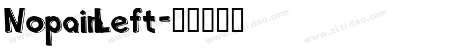 NopainLeft字体转换