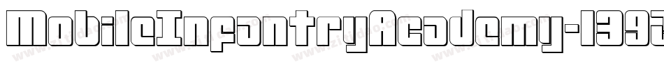 MobileInfantryAcademy-1392字体转换 MobileInfantryAcademy-1392字体转换