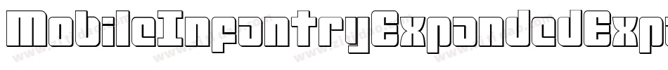 MobileInfantryExpandedExpanded-YDAO字体转换