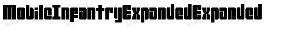 MobileInfantryExpandedExpanded-YDAO字体转换