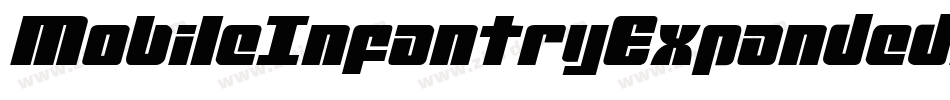 MobileInfantryExpandedItalicExpandedItalic-ro8y字体转换