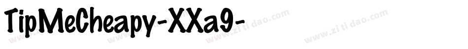 TipMeCheapy-XXa9字体转换