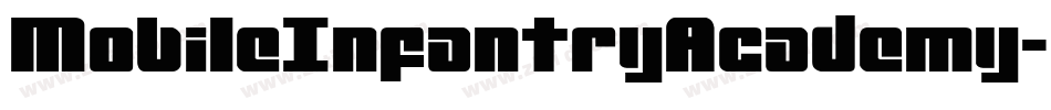 MobileInfantryAcademy-1392字体转换 MobileInfantryAcademy-1392字体转换