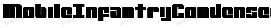 MobileInfantryCondensedItaliCondensedItalic-8JRg字体转换 MobileInfantryCondensedItaliCondensedItalic-8JRg字体转换