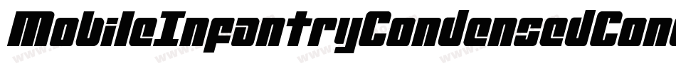 MobileInfantryCondensedCondensed-BKqd字体转换