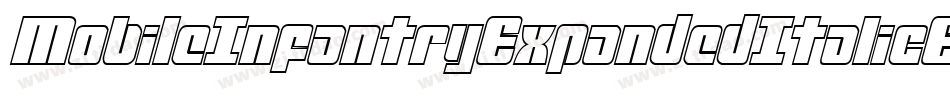 MobileInfantryExpandedItalicExpandedItalic-ro8y字体转换
