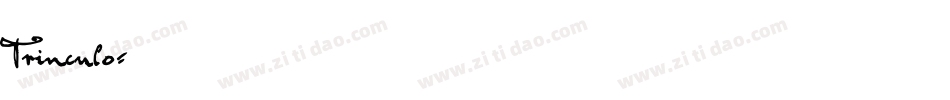 Trinculo字体转换