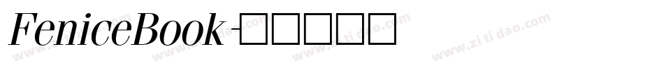 FeniceBook字体转换