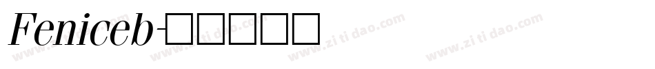 Feniceb字体转换