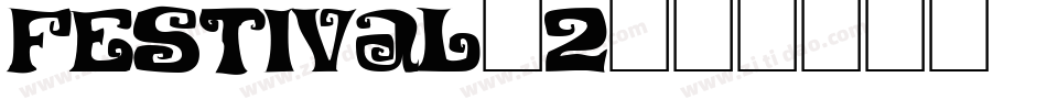 Festival-2字体转换
