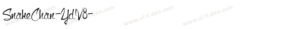 SnakeChan-YdV8字体转换