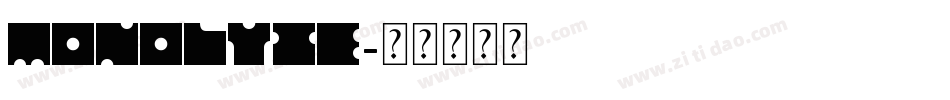 Monolyte字体转换