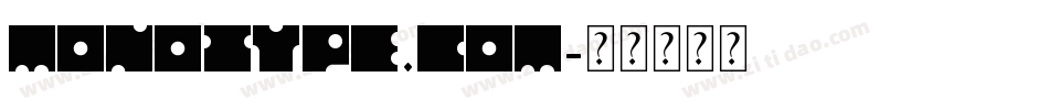 Monotype.com字体转换