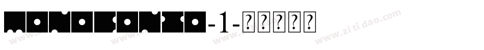 monofonto-1字体转换