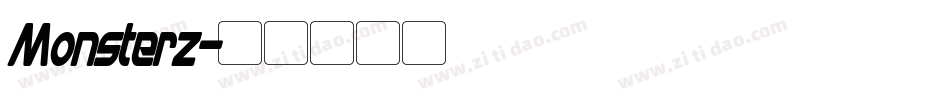 Monsterz字体转换
