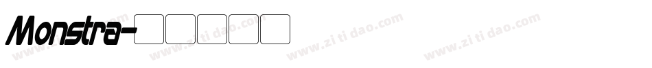 Monstra字体转换