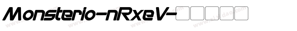 Monsterio-nRxeV字体转换