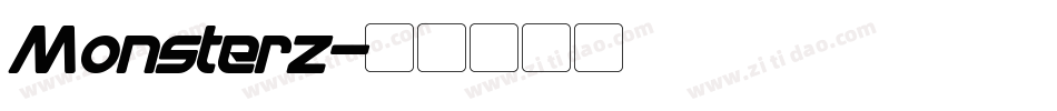 Monsterz字体转换