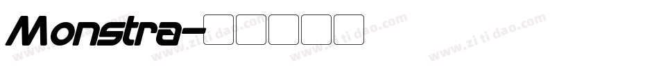 Monstra字体转换