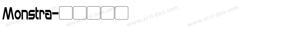 Monstra字体转换