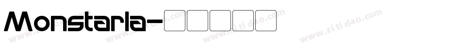 Monstarla字体转换