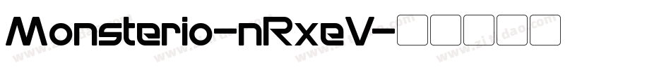 Monsterio-nRxeV字体转换