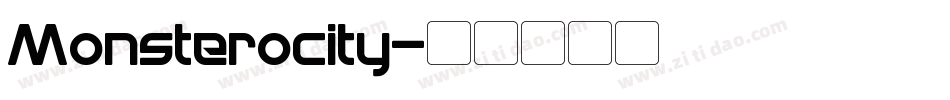 Monsterocity字体转换