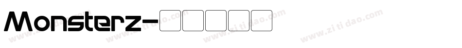 Monsterz字体转换