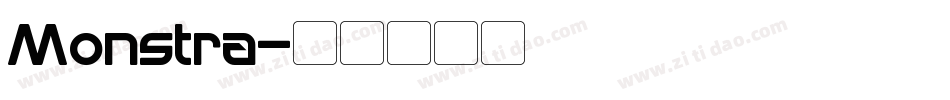 Monstra字体转换