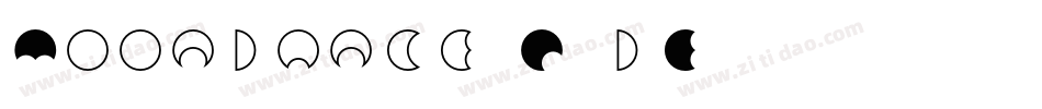 Moondance-P1dE字体转换