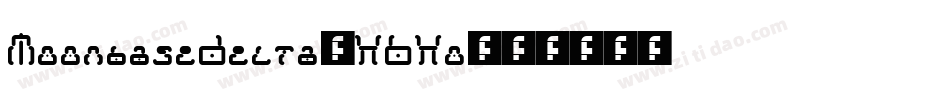 MoonbaseDelta-XBXo字体转换