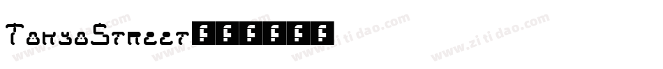 TokyoStreet字体转换