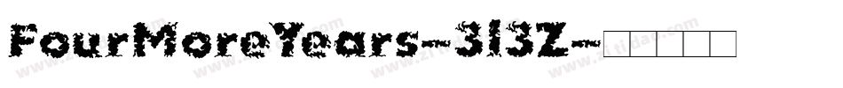 FourMoreYears-3l3Z字体转换