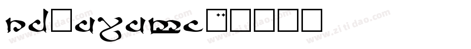 RSMoroma字体转换