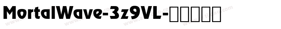 MortalWave-3z9VL字体转换