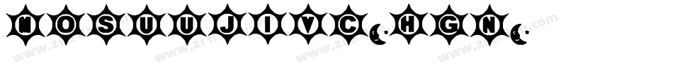 mosuujivc-hgn字体转换