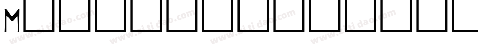 Motley2字体转换