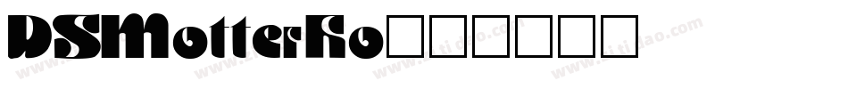 DSMotterHo字体转换