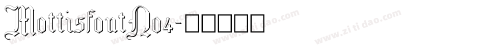 MottisfontNo4字体转换