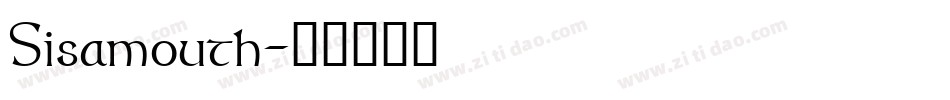 Sisamouth字体转换
