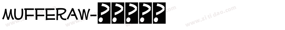 mufferaw字体转换