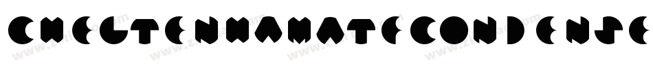 CheltenhamATFCondensedBQ-BoldExtra字体转换