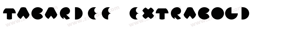 TabardEF-ExtraBold字体转换