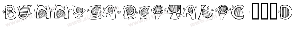 BunnyEarsItalic-10dv字体转换