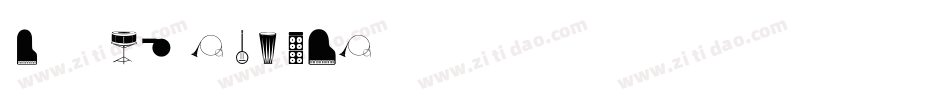 MusicDbz-1GWL字体转换