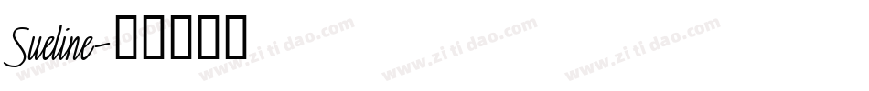 Sueline字体转换