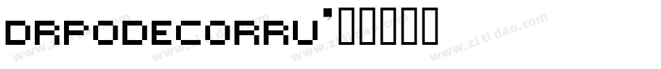 DrPoDecorRu字体转换
